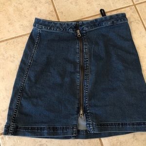 Free People Denim Skirt